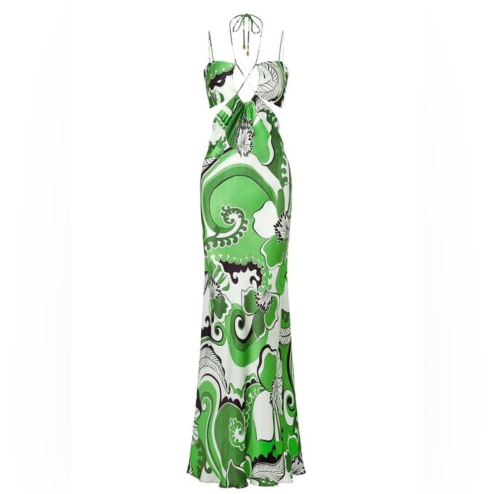 Cin Cin Storm Dress in Fern (Large)